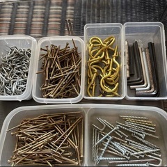 多種類の金属製ねじ・ビスセットの画像