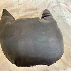 (モフモフLife☆)猫クッション&簡易式毛布2点 無料で差し上げます。の画像