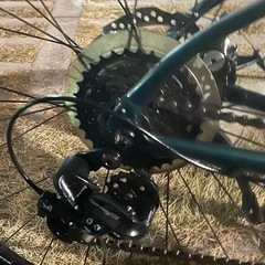 【美品・人気色】キャノンデール Quick クロスバイク（ディスクブレーキ仕様）Mサイズ相当　カスタムの画像