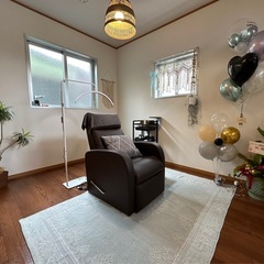 マツエク、ネイル用リクライニングチェアの画像