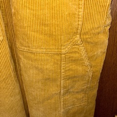 ロデオクラウンコーデュロイオーバーオールFサイズの画像