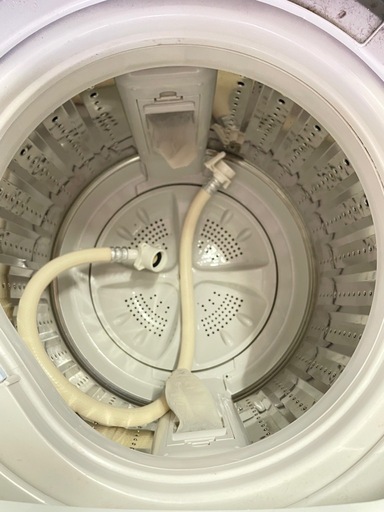 北九州市内配送無料　保証付き ハイアール Haier 全自動洗濯機 4.5kg ホワイト JW-C45A