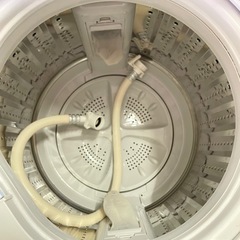 北九州市内配送無料　保証付き ハイアール Haier 全自動洗濯機 4.5kg ホワイト JW-C45Aの画像