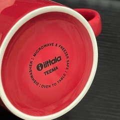 【iittala】マグカップ イッタラ ティーマ マグ 廃盤品　レッド色の画像