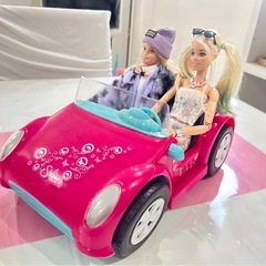 バービーとスポーツカーのセット❣️の画像