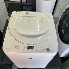 北九州市内配送無料　保証付き SHARP/シャープ洗濯機 ES-G5E3-KW 洗濯容量5､5kgの画像