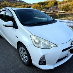 綺麗⭐︎車検9年1月！26年アクアS 純正ナビ フルセグTV Bluetooth バックモニター LEDヘッドライト&フォグ ETC スマートキー！不具合ありません⭐︎の画像