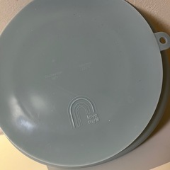 キッズプレート　吸盤付き　シリコン皿の画像