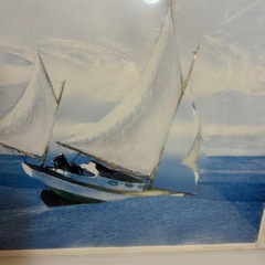 【エドワード・ホッパー 額装ポスター 大型 横浜】の画像