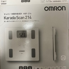 オムロン　OMRON 体重計　Karada　Scan 214の画像