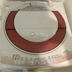 SHARP　洗濯機の画像