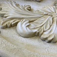 ヨ-ロッパ調ガラステーブル 女神の画像