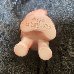 中外の研究用ビーグル犬　ソフビ人形　アンティークの画像