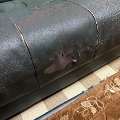 本革　
ソファの画像