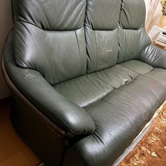 本革　
ソファの画像