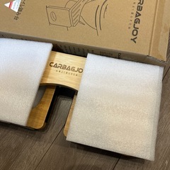 【新品未使用】竹製CARBAJOY トイレ用踏み台　トイレトレーニングの画像