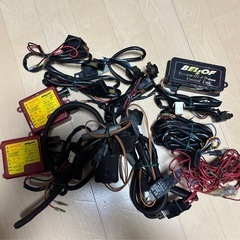 ベロフHIDキットとオマケの画像