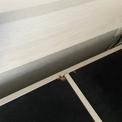 ニトリ シングルベットフレーム ホワイトの画像