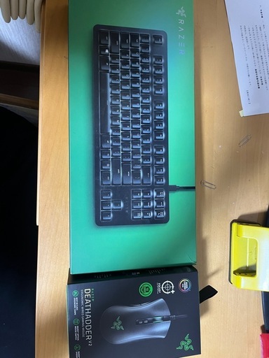 Razer ゲーミングキーボード＋マウスセット（動作確認済み）