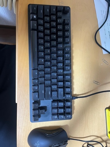 Razer ゲーミングキーボード＋マウスセット（動作確認済み）