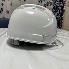 新品 安全ヘルメット トーヨーセーフティ 透明バイザー付 加工済みの画像