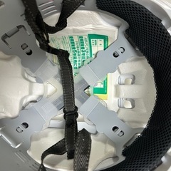 新品 安全ヘルメット トーヨーセーフティ 透明バイザー付 加工済みの画像