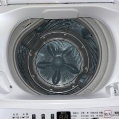 【ジ0319-12】一人暮らしちょうど良いサイズ‼️ Hisense 洗濯機　4.5キロの画像
