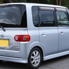 ダイハツ タントRS ターボ■タイベル済■ローダウン■ナビ■純正アルミの画像