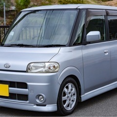 ダイハツ タントRS ターボ■タイベル済■ローダウン■ナビ■純正アルミ