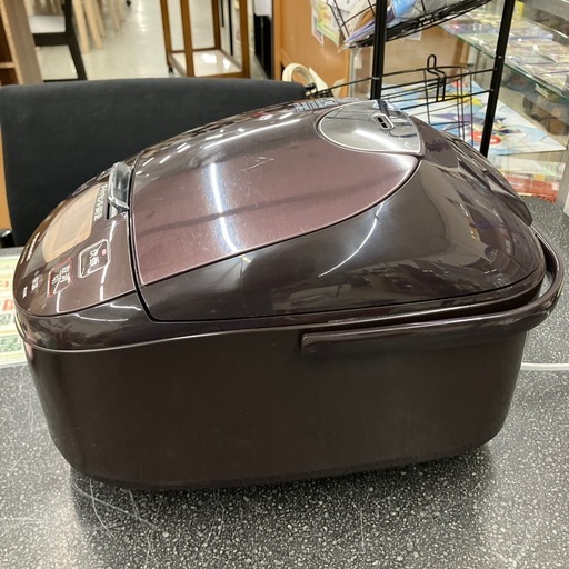 坂2603-812 Panasonic IHジャー炊飯器 SR-HVD1890 10合炊き 2020年製 ブラウン 動作確認済み キズ汚れ有り