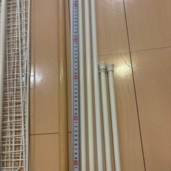 16点セット　突張棒　突張棚　メッシュ棚　セット売　の画像