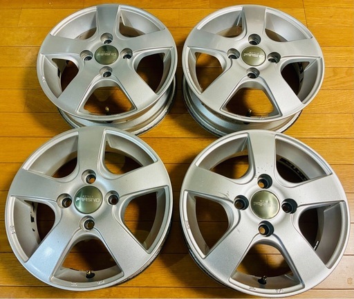 13インチ　アルミホイール４枚セット　 PCD100