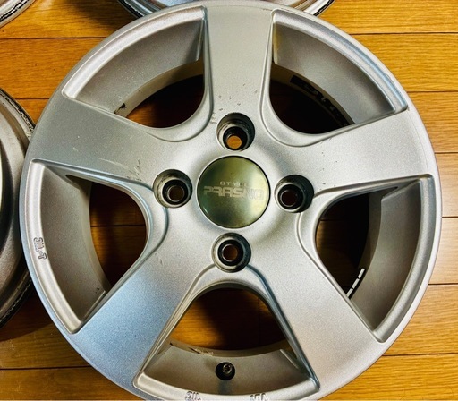 13インチ　アルミホイール４枚セット　 PCD100