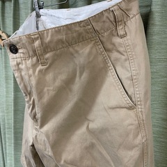 ジーユー GU チノパン メンズ 85サイズ ベージュ スラックスの画像