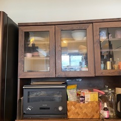 【急募！3月29日まで】LOWYA日本製食器棚の画像