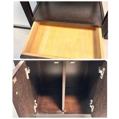 直渡しのみ カリモク 電話台 FAX台の画像