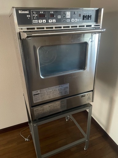 【業務用ガスオーブン】リンナイ RCK-20AS3 LPガス 架台付き  2008年製　パン屋、カフェなど