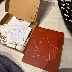 IKEA STRALA ストローラ　星のランプ　LED 照明付きの画像