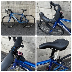 MERIDA メリダ ロードバイク クロスバイク マウンテンバイク 自転車 ロード エントリー 105 SORA CLARIS 700c 50サイズ カスタム シングル ギア 通勤 通学の画像