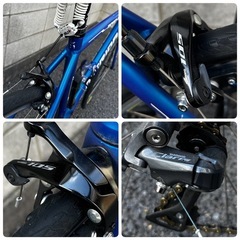 MERIDA メリダ ロードバイク クロスバイク マウンテンバイク 自転車 ロード エントリー 105 SORA CLARIS 700c 50サイズ カスタム シングル ギア 通勤 通学の画像