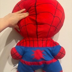 美品✨　スパイダーマン　ぬいぐるみ　marvel　ふかふかの画像