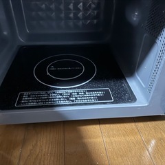 IRIS OHYAMA 単機能　電子レンジ 黒　アイリスオーヤマの画像