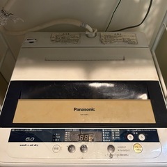 パナソニック　洗濯機の画像