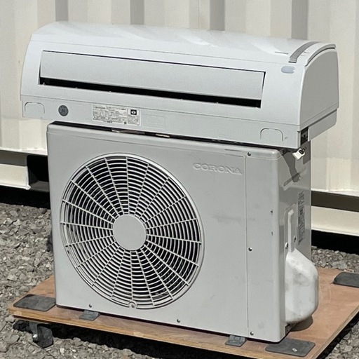 取付け可 ! ! ◇コロナ エアコン 6畳用 2020年製 暖房/冷房100V COH-N2219R 高圧洗浄済み ! 保証付 ! !