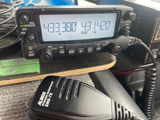 アマチュア無線機50w
