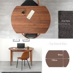 【値引き可能】伸縮性 ダイニング丸テーブル 120cm ※ 新品箱入り未使用の画像