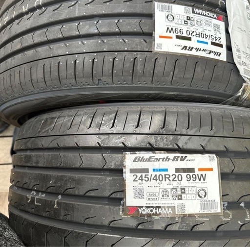 YOKOHAMA ヨコハマ　タイヤ　245/40R20 新品タイヤ　2本セット