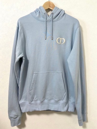 【 美品 】Dior正規品／CD ICON スウェットシャツ サックスブルー