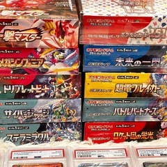 ポケモンカードBOX•カード 未開封ほか まとめ売りの画像