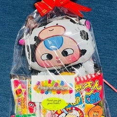 卒業式、卒園式　レイ　バルーンお菓子セット　の画像